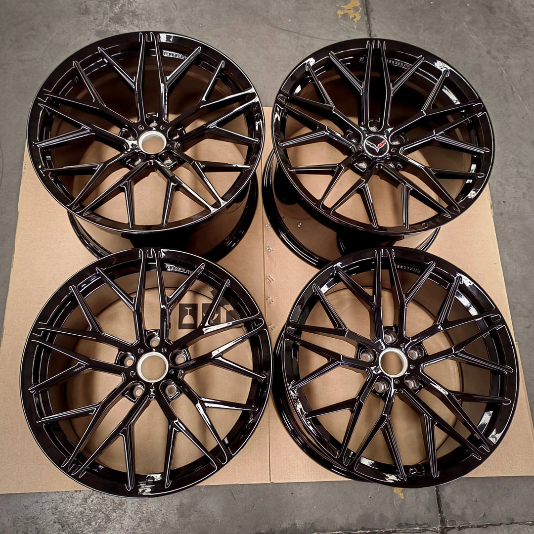 FORGEDLITE MC10 1PC MONOBLOCK 19X10 20X12 WHEEL & TIRE PACKAGE WHEEL & TIRE PACKAGE- Wheel Designers