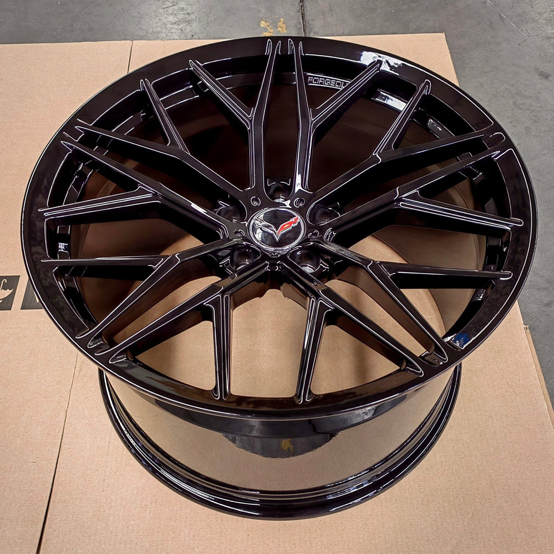 FORGEDLITE MC10 1PC MONOBLOCK 19X10 20X12 WHEEL & TIRE PACKAGE WHEEL & TIRE PACKAGE- Wheel Designers