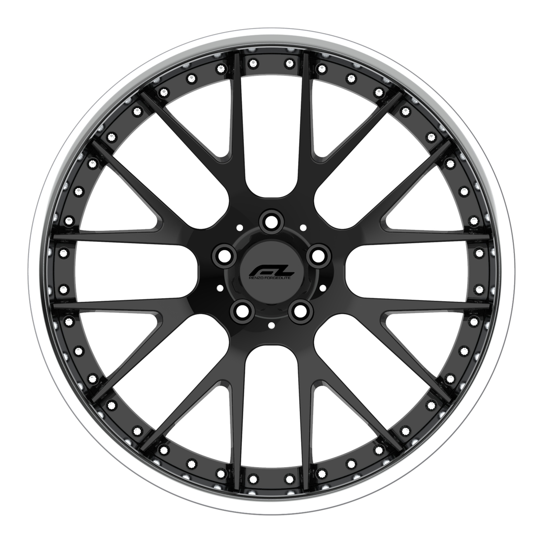 FORGEDLITE RL9 2PC REVERSE LIP 20X9 21X12 - Wheel Designers