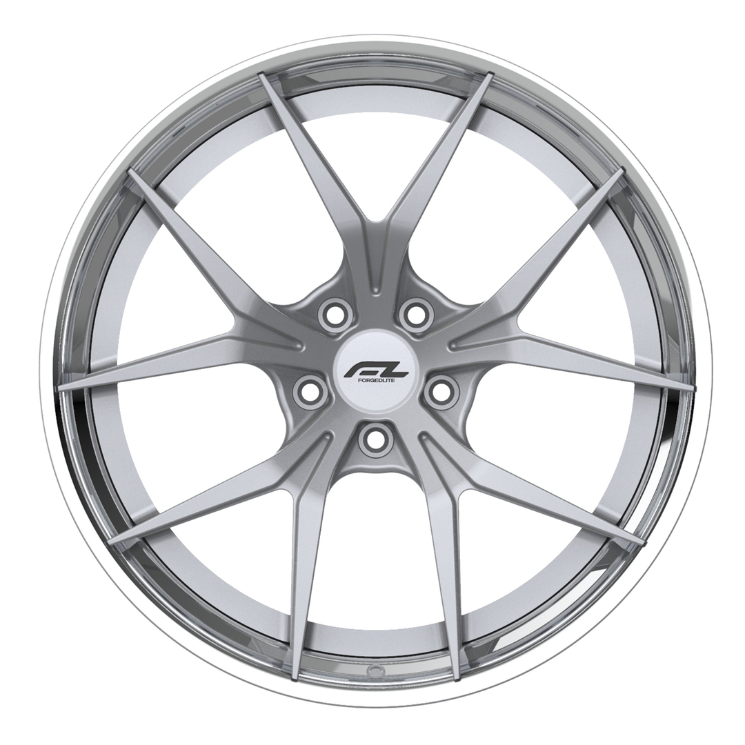 FORGEDLITE DC6 2PC MODULAR 20X10 21X13 CORVETTE C8 Z06 ERAY - Wheel Designers