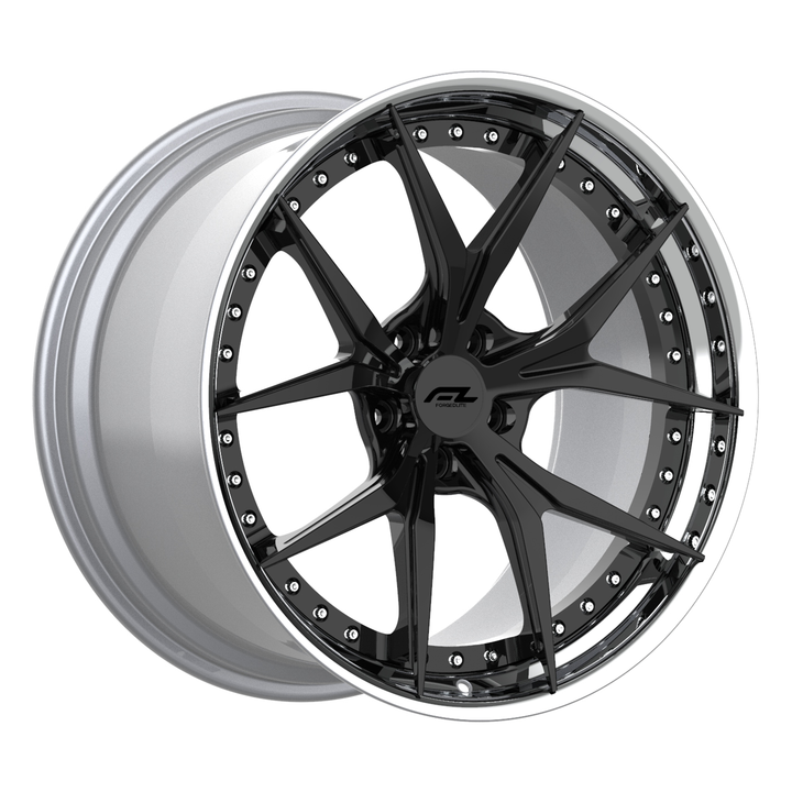 FORGEDLITE DC6 2PC MODULAR 19X10 20X12 WHEEL & TIRE PACKAGE WHEEL & TIRE PACKAGE- Wheel Designers