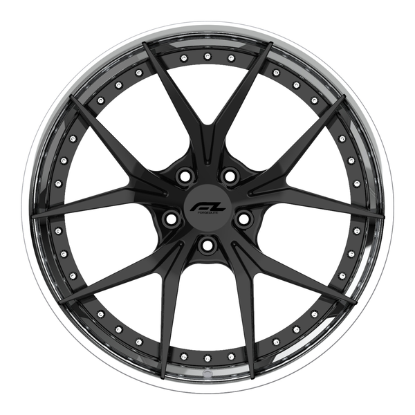 FORGEDLITE DC6 2PC 20X9 21X12 w/ MICHELIN PILOT SPORTS 4S FULL PACKAGE - Wheel Designers