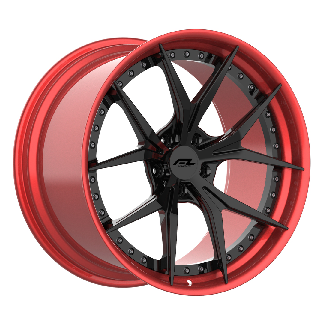 FORGEDLITE DC6 2PC MODULAR 19X10 20X12 WHEEL & TIRE PACKAGE WHEEL & TIRE PACKAGE- Wheel Designers