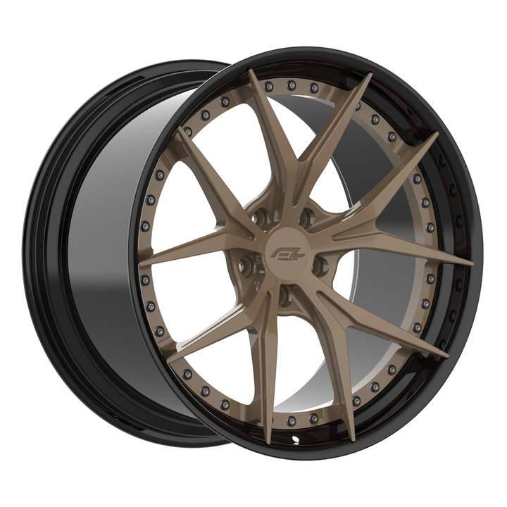 FORGEDLITE DC6 2PC MODULAR 19X10 20X12 WHEEL & TIRE PACKAGE WHEEL & TIRE PACKAGE- Wheel Designers