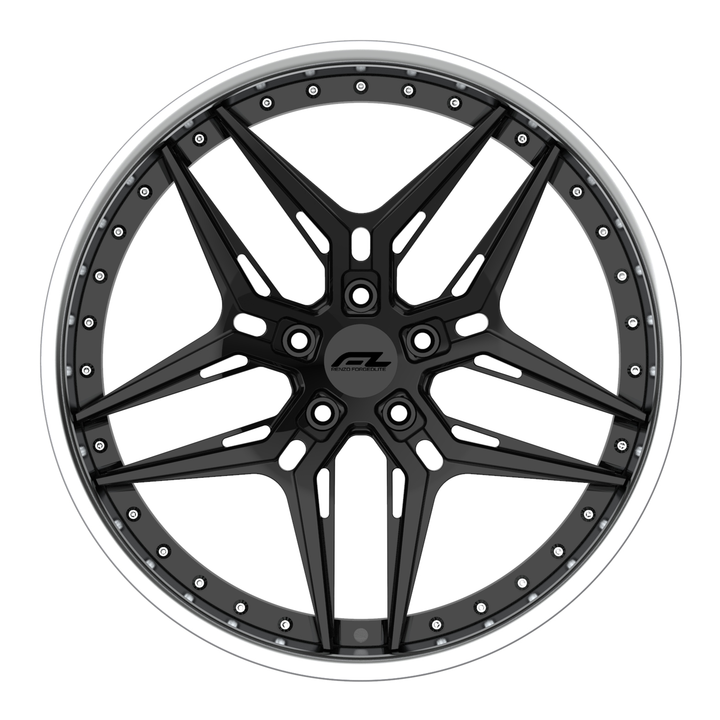 FORGEDLITE RL8 2PC REVERSE LIP 20X10 21X13 - Wheel Designers