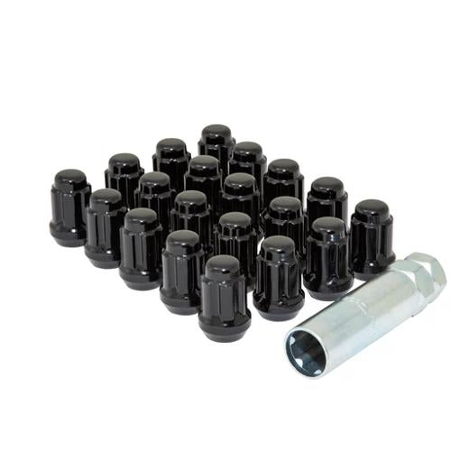 GORILLA 14X1.50 SPLINE BLACK LUG NUTS - Wheel Designers