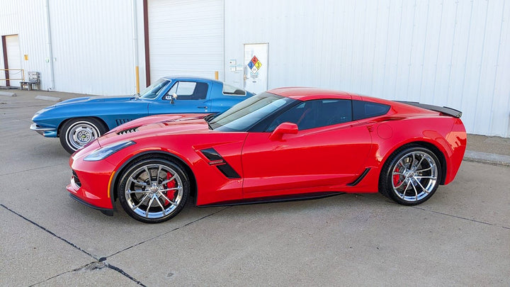 WD FORGED GS01 WHEEL AND TIRE PACKAGE FITS CORVETTE C6/C7 GRANSPORT Z06 - Wheel Designers