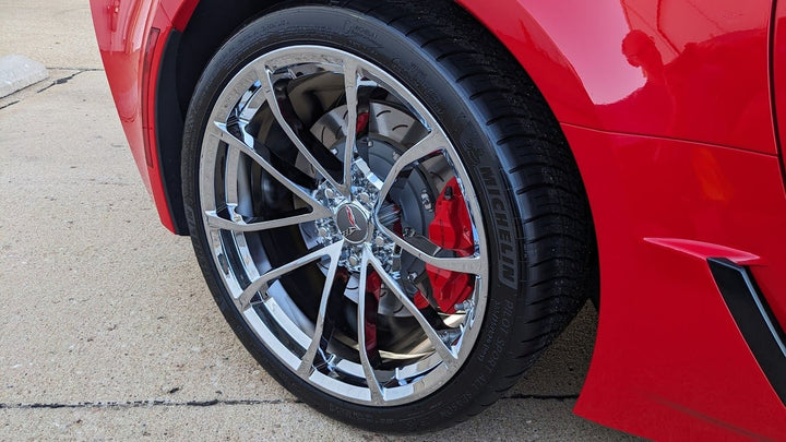 WD FORGED GS01 WHEEL AND TIRE PACKAGE FITS CORVETTE C6/C7 GRANSPORT Z06 - Wheel Designers