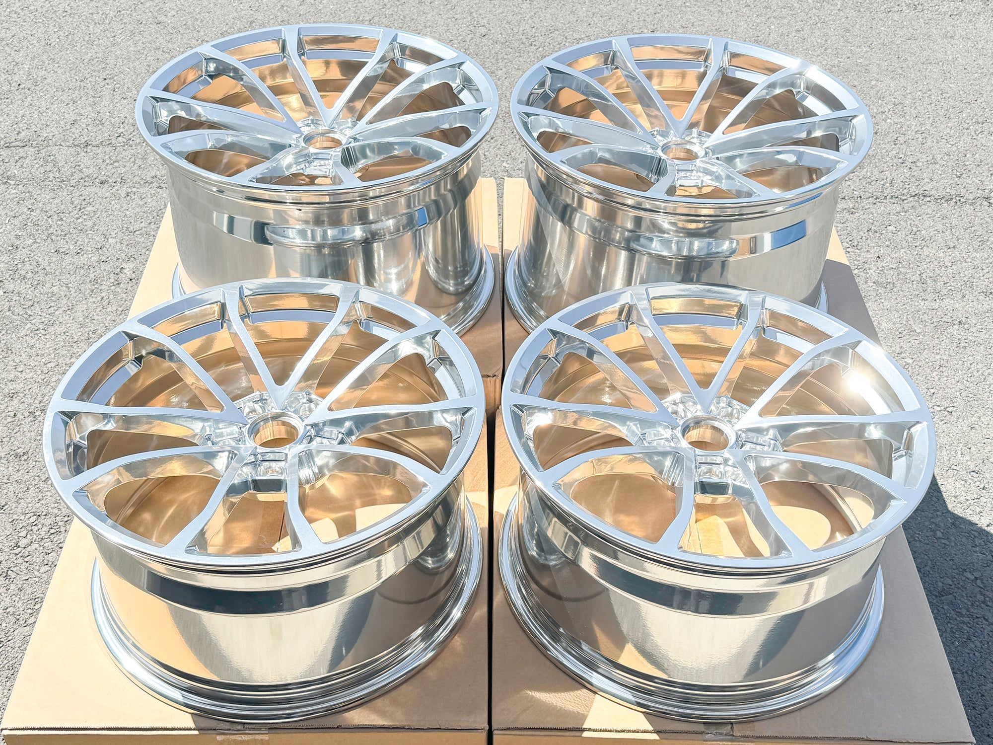 19X8.5 20X10 GS01 FORGED FITS CORVETTE C6/C7 BASE & Z51 - Wheel Designers