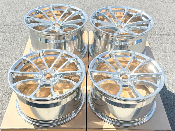 19X8.5 20X11 GS01 FORGED FITS CORVETTE C8 BASE / Z51 - Wheel Designers