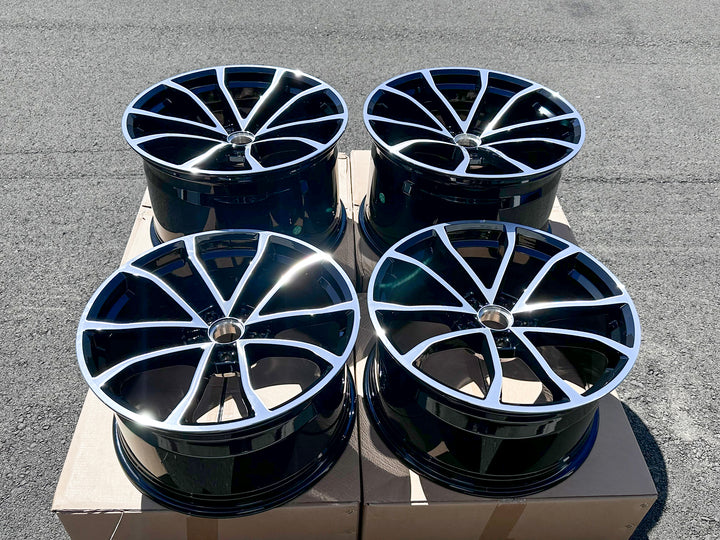 WD FORGED GS01 WHEEL AND TIRE PACKAGE FITS CORVETTE C6/C7 GRANSPORT Z06 - Wheel Designers