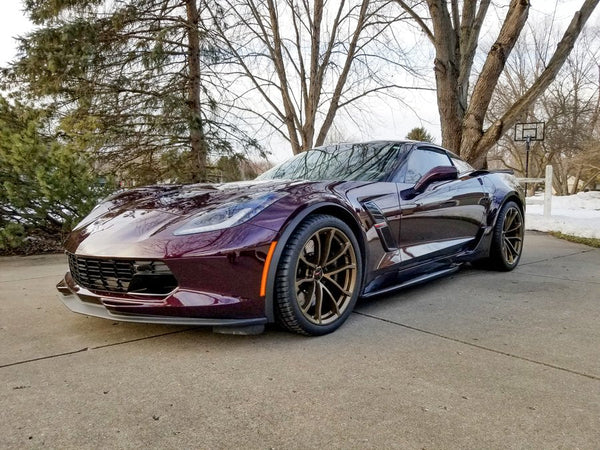 19X10 20X12 GS01 FORGED WHEELS CORVETTE C6/C7 GRANDSPORT Z06 ZR1 - Wheel Designers