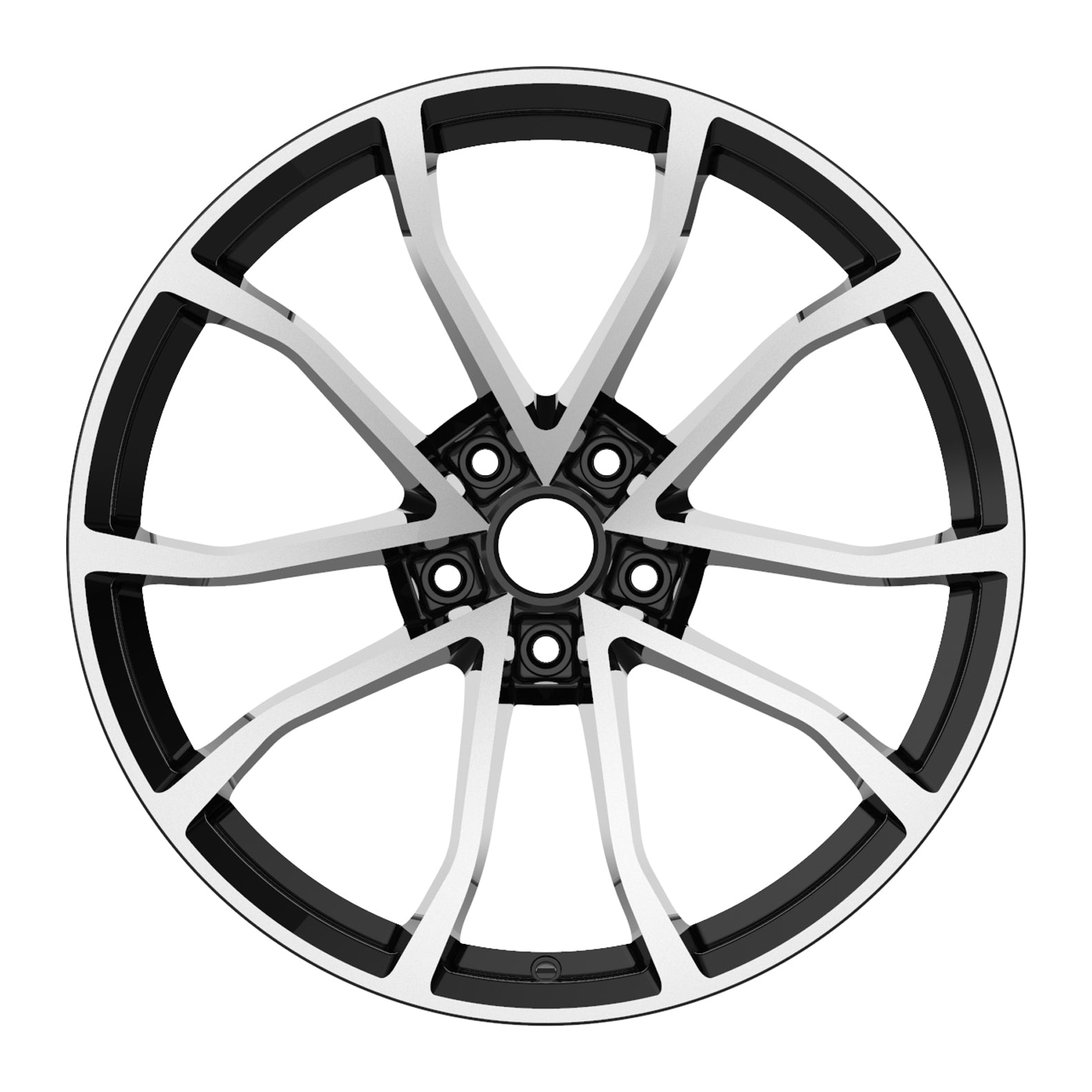 19X9.5 20X11 GS01 FORGED WHEELS CORVETTE C6/C7 BASE & Z51 - Wheel Designers