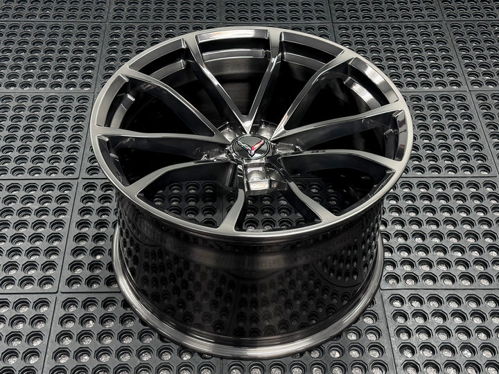 WD FORGED GS01 WHEEL AND TIRE PACKAGE FITS CORVETTE C6/C7 GRANSPORT Z06 - Wheel Designers