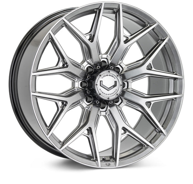 22X10 VOSSEN HF6-4 HYBRID FORGED WHEELS 8-LUG