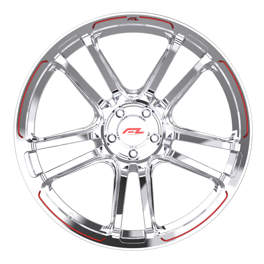 FORGEDLITE LAGUNA 1PC MONOBLOCK 20X10 21X13 CORVETTE C8 Z06 - Wheel Designers