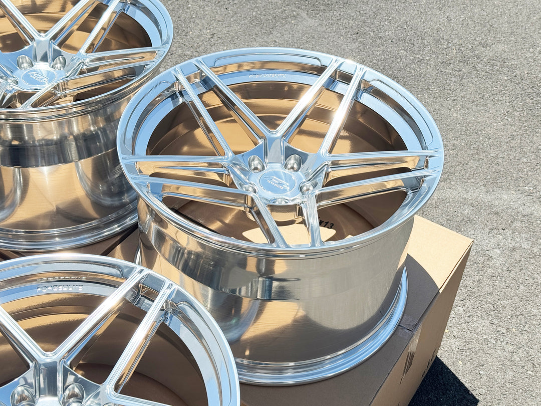 FORGEDLITE MC2 1PC MONOBLOCK 19X10 20X12 WHEEL & TIRE PACKAGE - Wheel Designers