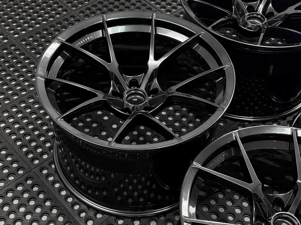 FORGEDLITE MC5 CARBON FLASH 20X10 21X13 CORVETTE C8 Z06 ERAY *IN STOCK READY TO SHIP* - Wheel Designers