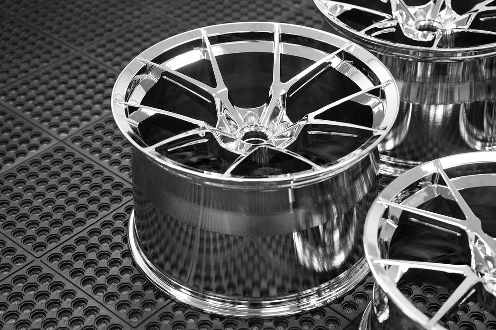 FORGEDLITE MC5 CHROME 20X10 21X13 CORVETTE C8 Z06 - *IN STOCK READY TO SHIP* - Wheel Designers