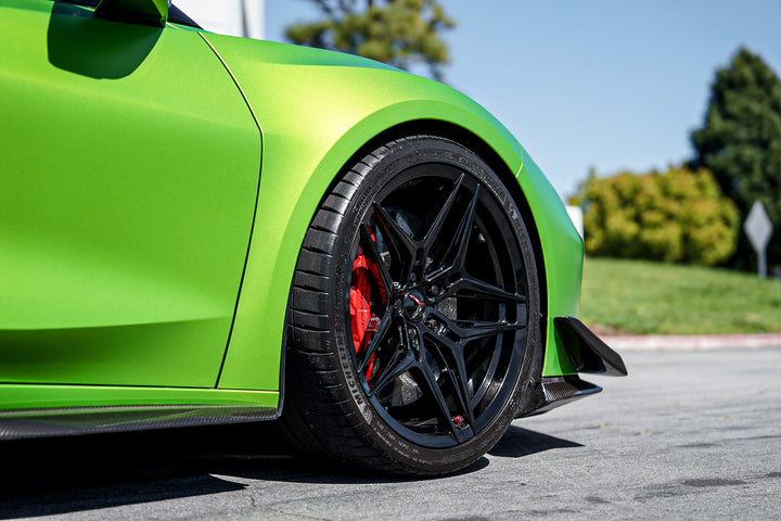 FORGEDLITE MC8 20X10 21X13 w/ MICHELIN TIRE PACKAGE CORVETTE ZR1 ZRX  - Wheel Designers