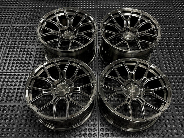 FORGEDLITE MC22 1PC MONOBLOCK 19X10 20X12 WHEEL & TIRE PACKAGE WHEEL & TIRE PACKAGE- Wheel Designers