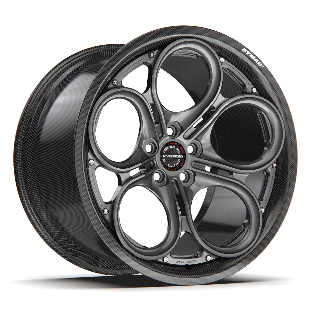 MV FORGED MR-005 DYMAG CARBON SERIES - CUSTOM LAMBORGHINI HURACAN - Wheel Designers