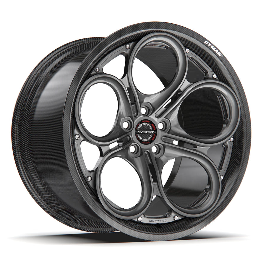 MV FORGED MR-005 DYMAG CARBON SERIES - CUSTOM LAMBORGHINI HURACAN - Wheel Designers