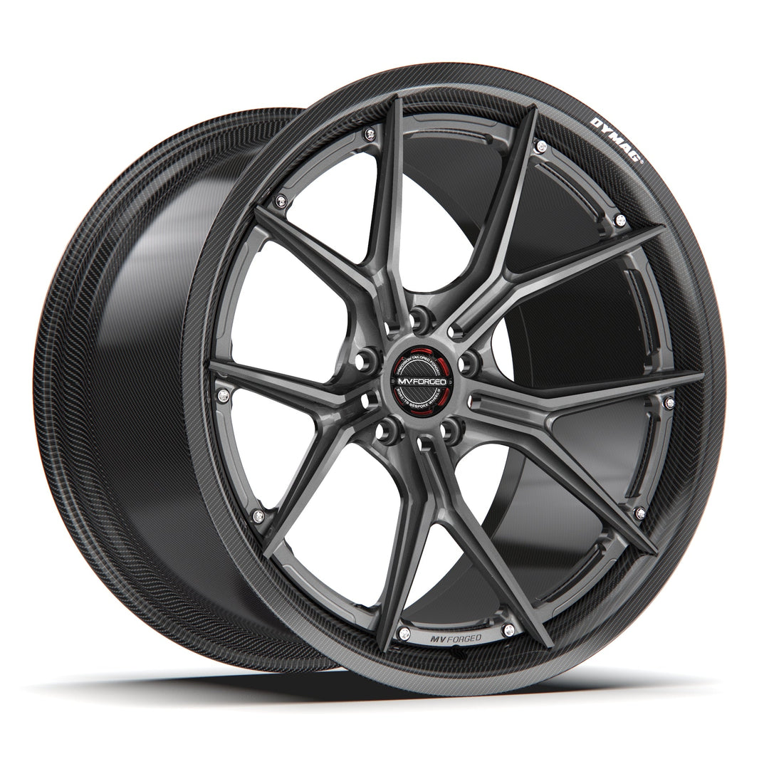 MV FORGED MR-102 DYMAG CARBON SERIES - CUSTOM LAMBORGHINI HURACAN - Wheel Designers