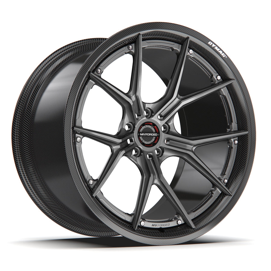 MV FORGED MR-102 DYMAG CARBON SERIES - CUSTOM LAMBORGHINI HURACAN - Wheel Designers