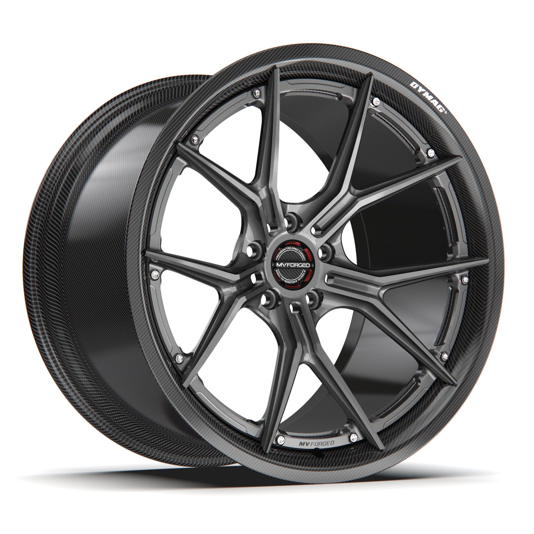 MV FORGED MR-102 DYMAG CARBON SERIES - CUSTOM LAMBORGHINI AVENTADOR - Wheel Designers