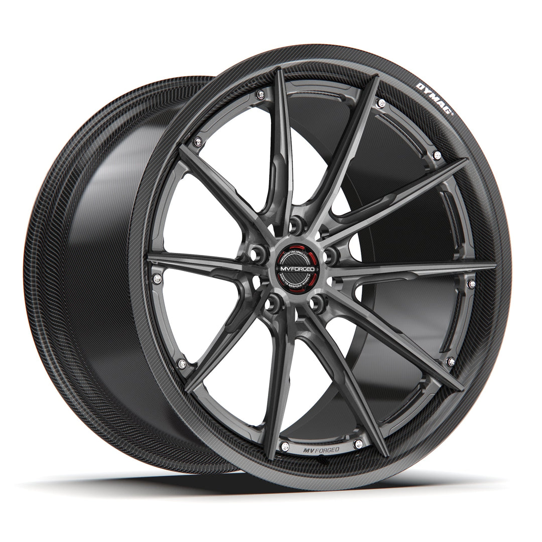 MV FORGED MR-111 DYMAG CARBON SERIES - CUSTOM LAMBORGHINI HURACAN - Wheel Designers