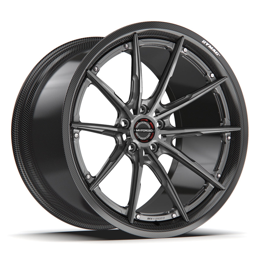 MV FORGED MR-111 DYMAG CARBON SERIES - CUSTOM LAMBORGHINI HURACAN - Wheel Designers