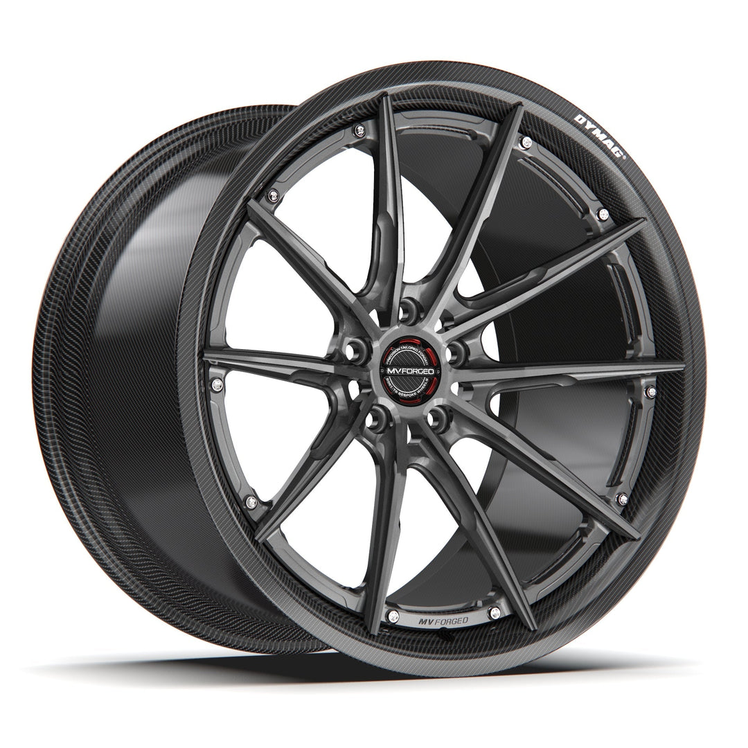 MV FORGED MR-111 DYMAG CARBON SERIES - CUSTOM LAMBORGHINI AVENTADOR - Wheel Designers