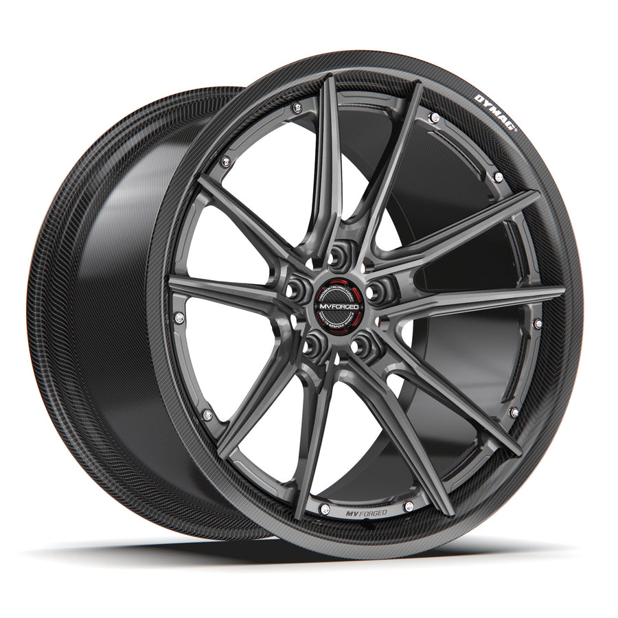 MV FORGED MR-115 DYMAG CARBON SERIES - CUSTOM LAMBORGHINI HURACAN - Wheel Designers