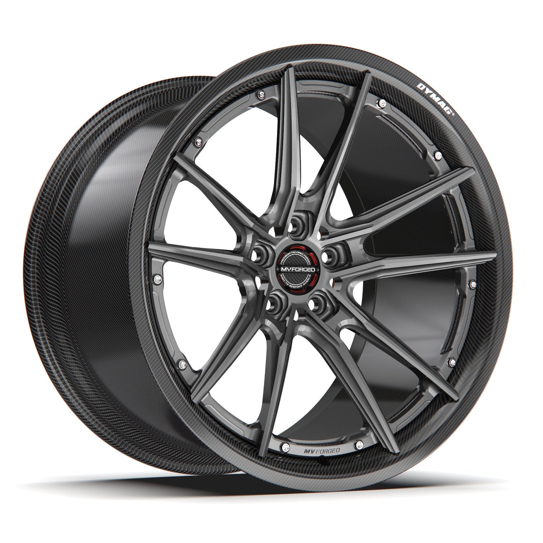 MV FORGED MR-115 DYMAG CARBON SERIES - CUSTOM LAMBORGHINI AVENTADOR - Wheel Designers