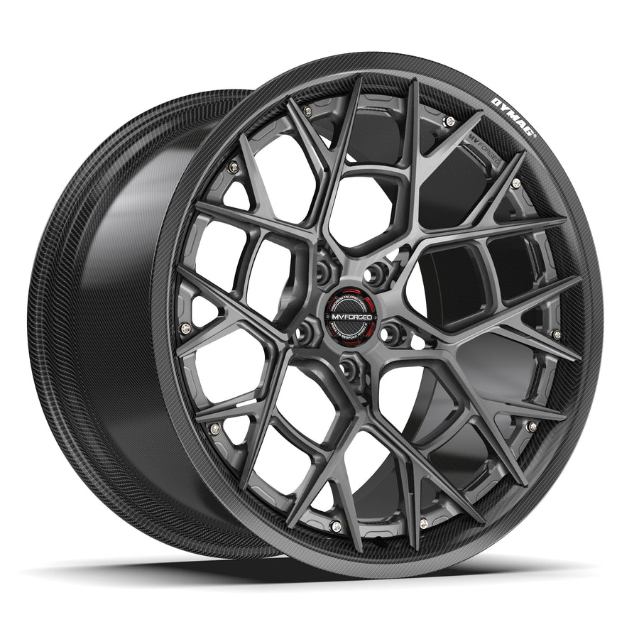 MV FORGED MR-217 DYMAG CARBON SERIES - CUSTOM LAMBORGHINI HURACAN - Wheel Designers