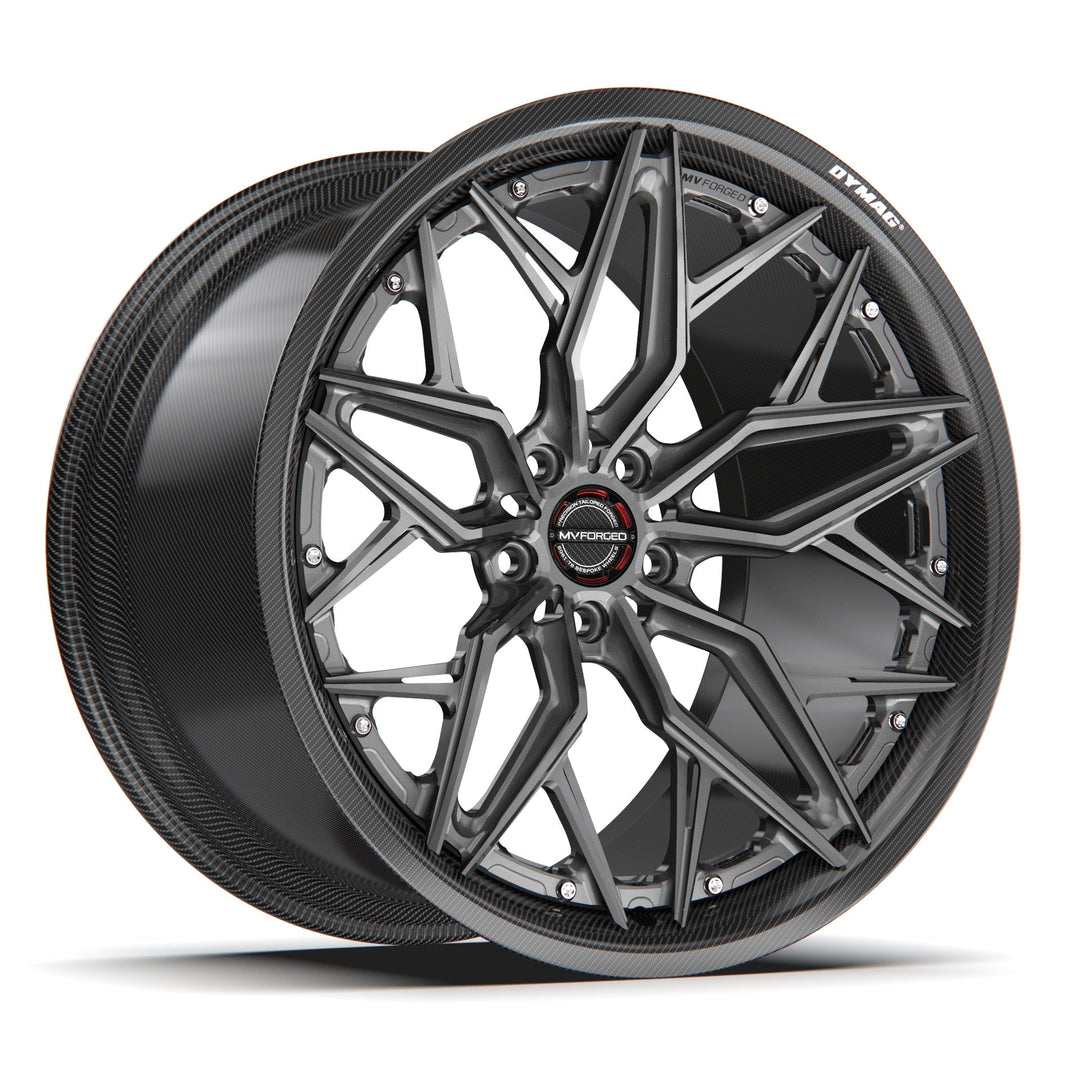 MV FORGED MR-250 DYMAG CARBON SERIES - CUSTOM LAMBORGHINI AVENTADOR - Wheel Designers