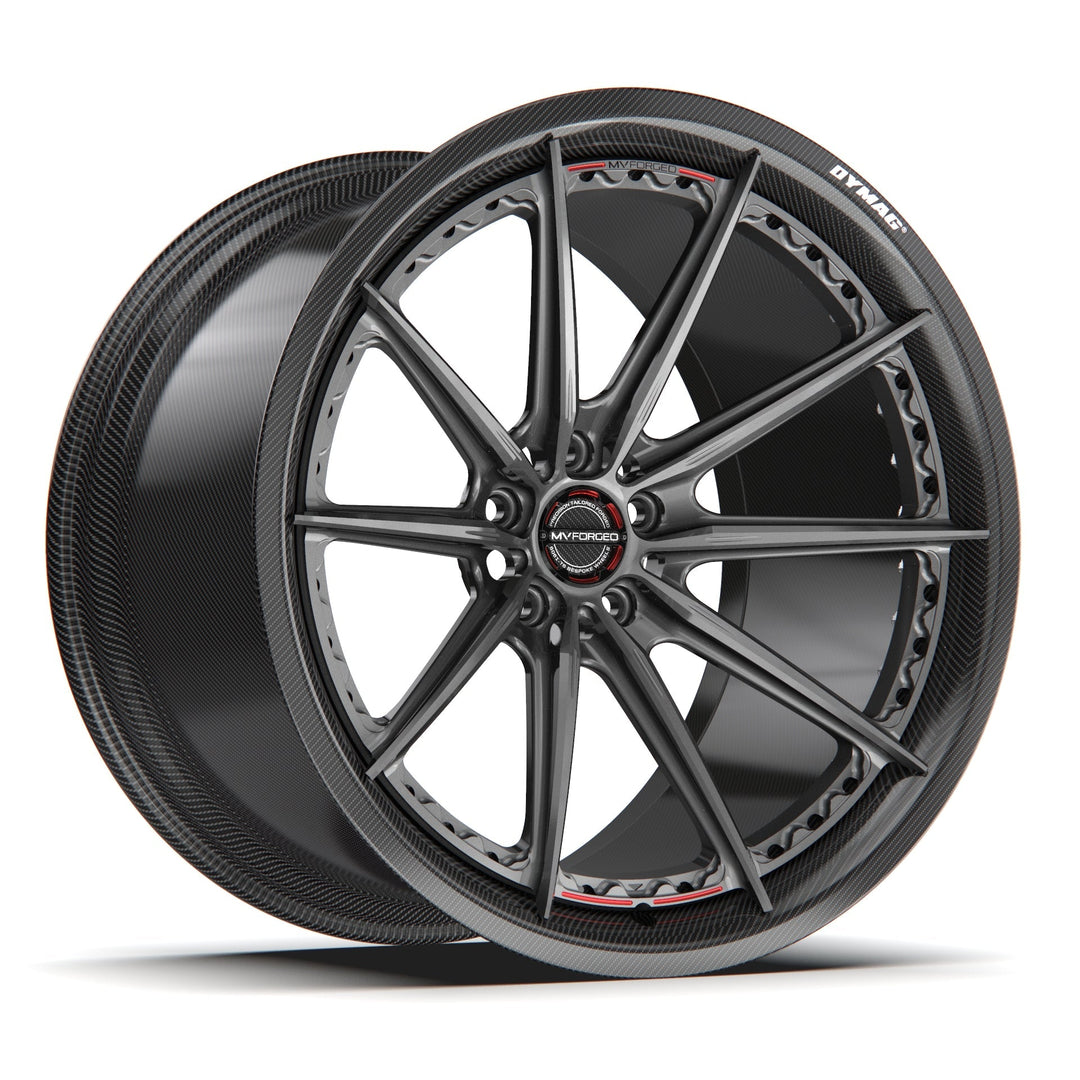 MV FORGED SL100 DYMAG CARBON SERIES - CUSTOM LAMBORGHINI AVENTADOR - Wheel Designers