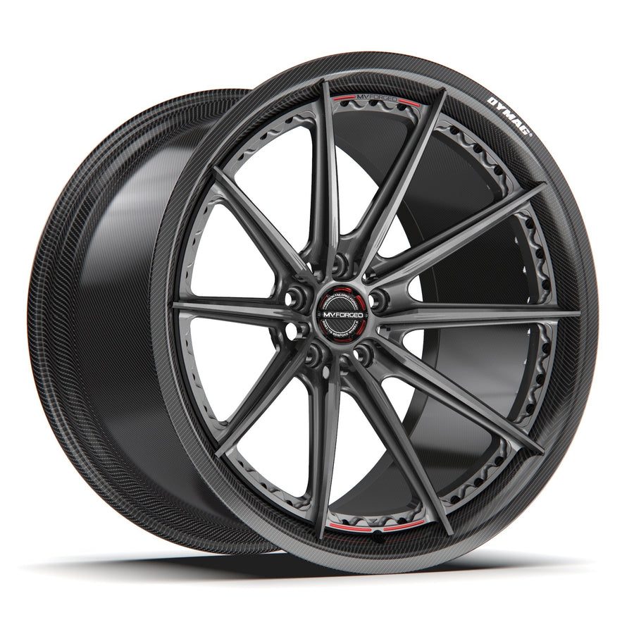 MV FORGED SL100 DYMAG CARBON SERIES - CUSTOM LAMBORGHINI AVENTADOR - Wheel Designers