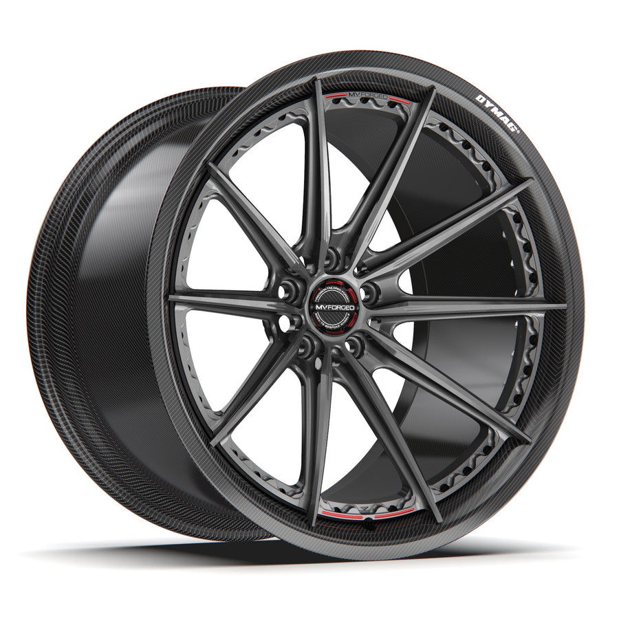 MV FORGED SL100 DYMAG CARBON SERIES - CUSTOM LAMBORGHINI HURACAN - Wheel Designers