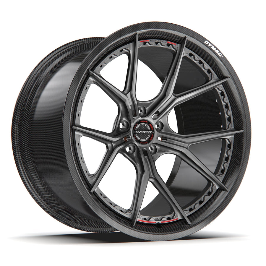 MV FORGED SL102 DYMAG CARBON SERIES - CUSTOM LAMBORGHINI AVENTADOR - Wheel Designers