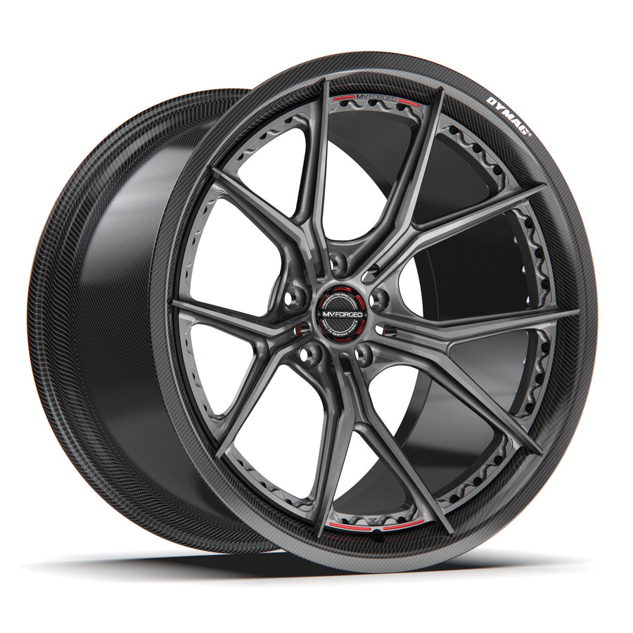 MV FORGED SL102 DYMAG CARBON SERIES - CUSTOM LAMBORGHINI HURACAN - Wheel Designers