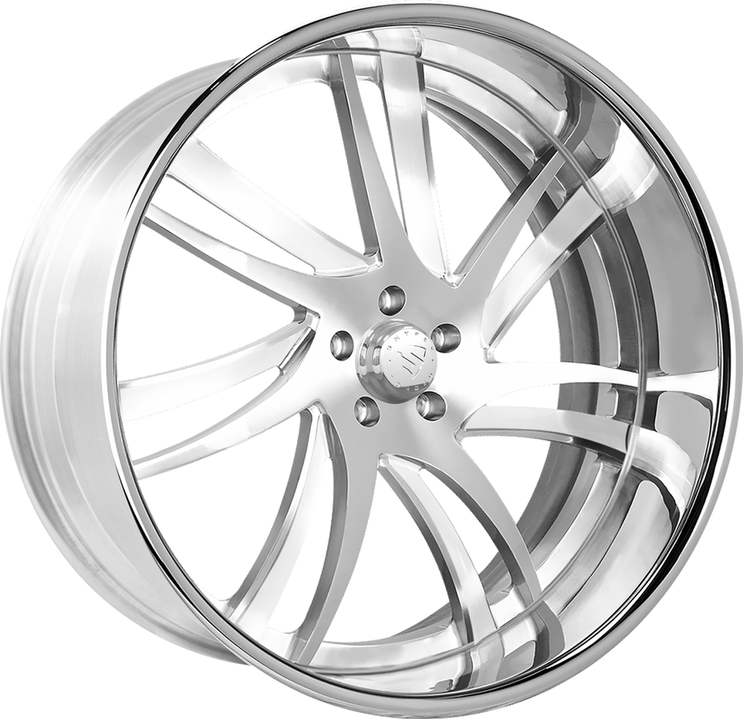 SNYPER FORGED PROFILE BRUSHED POLISH MONO - Wheel Designers