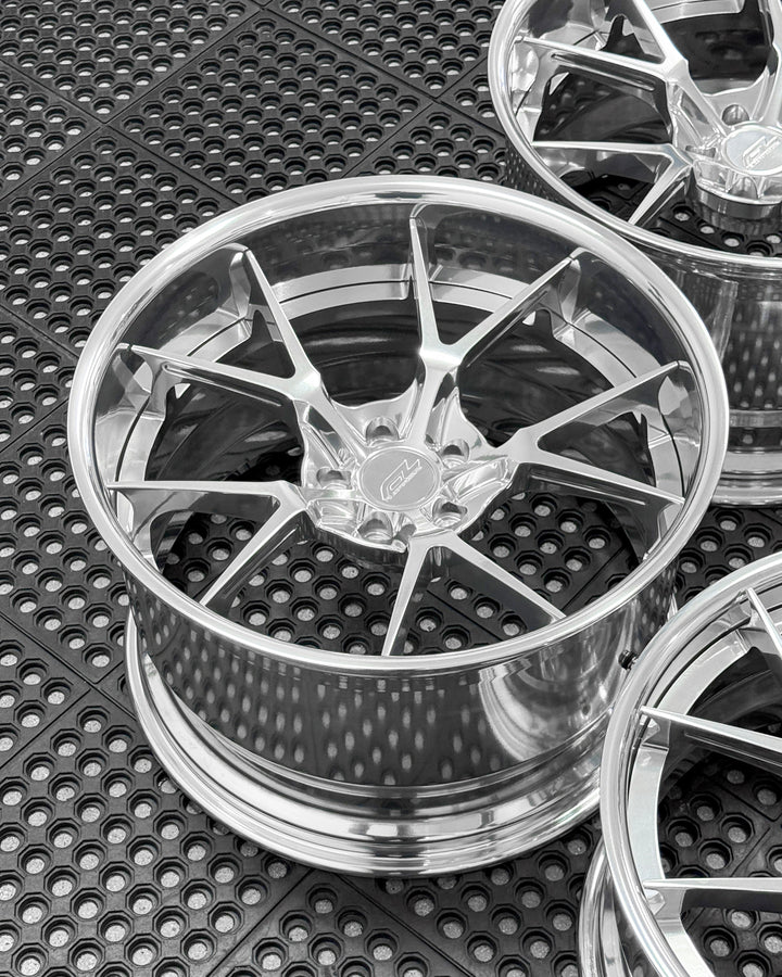 FORGEDLITE RL5 2PC REVERSE LIP 20X10 21X13  ZR1 ZR1X - Wheel Designers