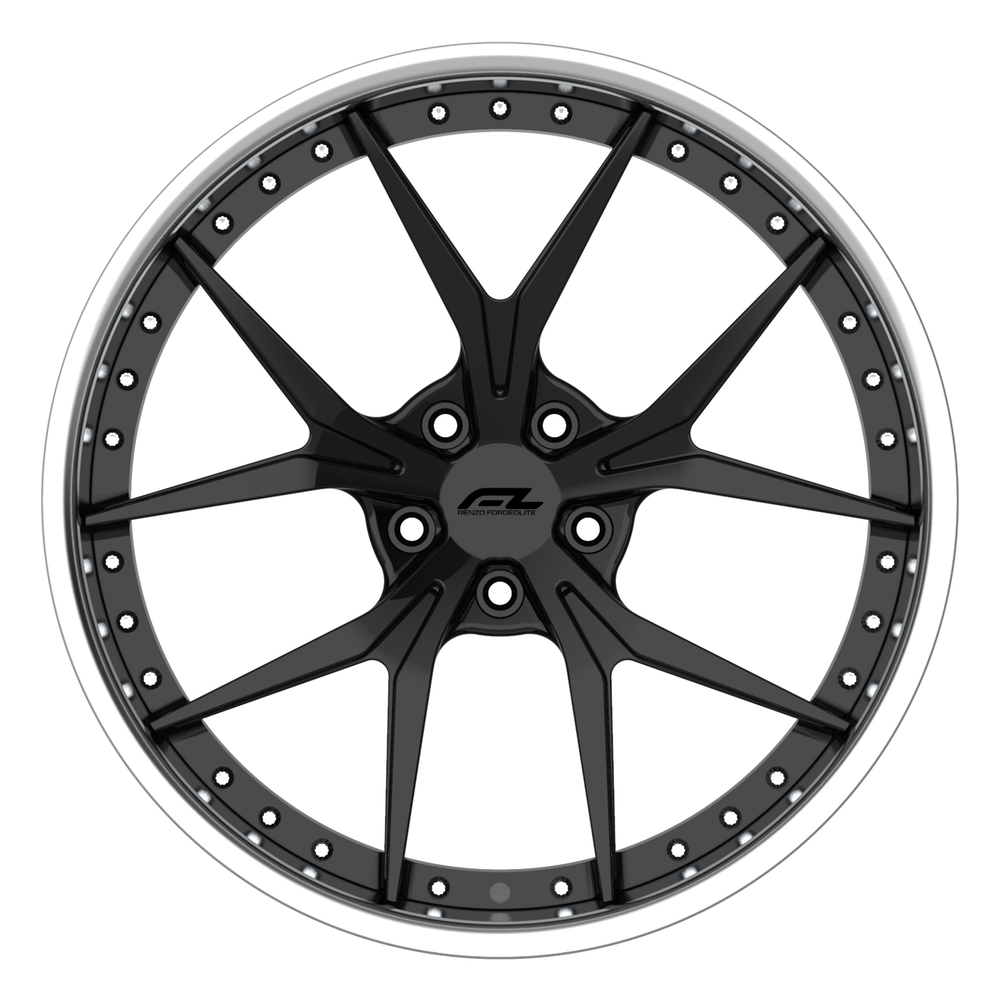FORGEDLITE RL6 2PC REVERSE LIP 20X10 21X13  ZR1 ZR1X - Wheel Designers