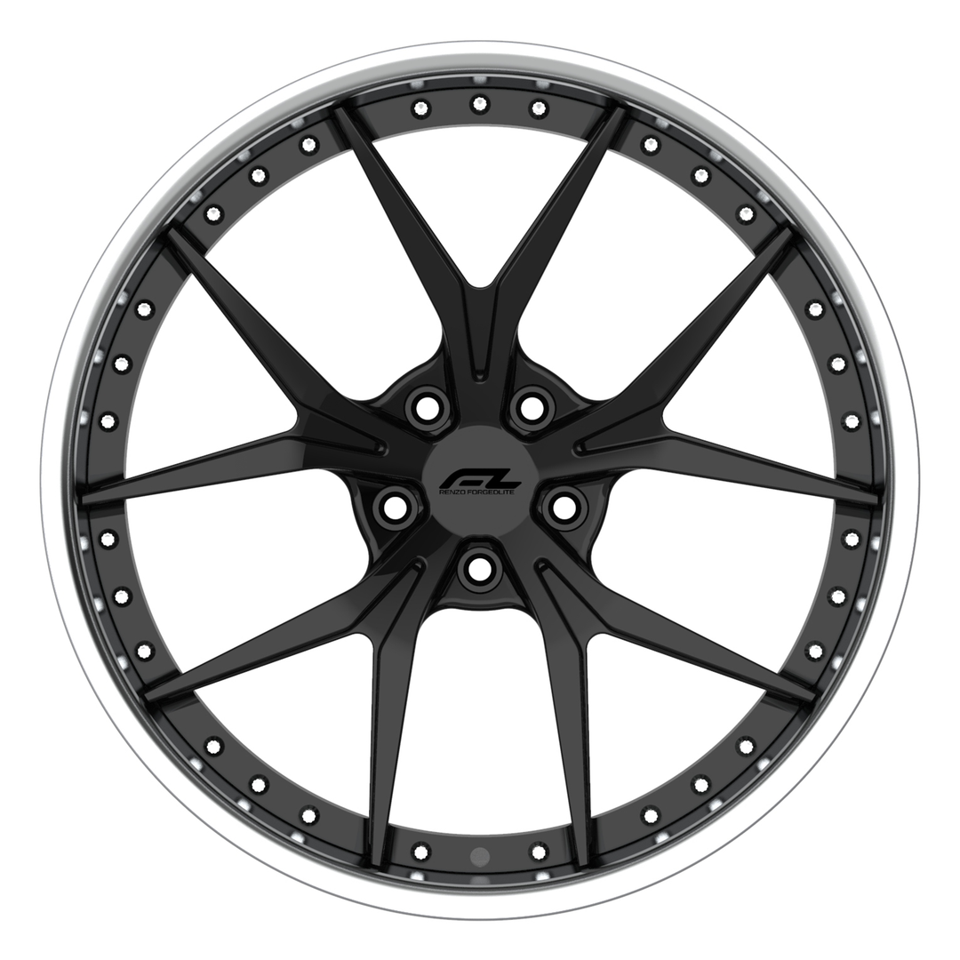 FORGEDLITE RL6 2PC REVERSE LIP 20X10 21X13 - Wheel Designers