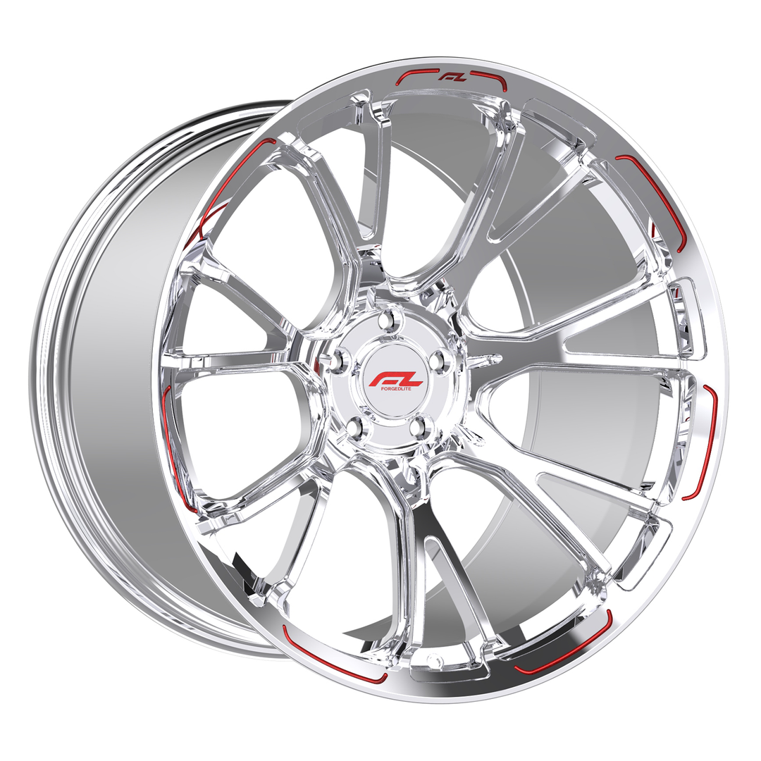 FORGEDLITE TARGA 1PC MONOBLOCK 20X10 21X13 CORVETTE C8 Z06 - Wheel Designers