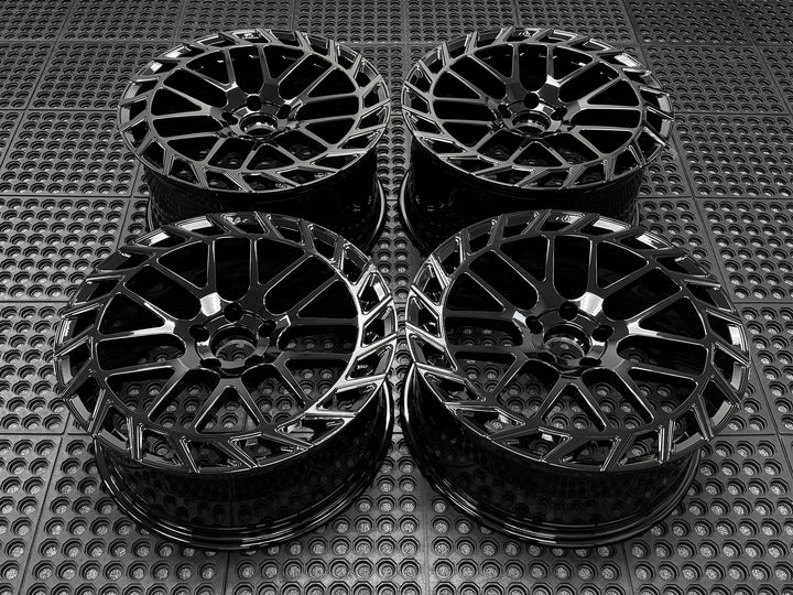 FORGEDLITE TF2 19X8.5 20X11 w/ MICHELIN PILOT SPORT 4S/ZP TIRE PACKAGE - Wheel Designers