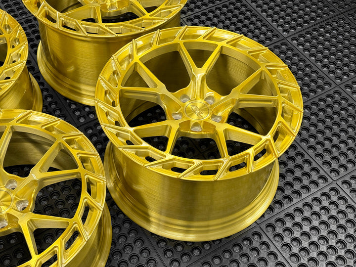 FORGEDLITE TF5 20X10 21X13 w/ MICHELIN TIRE PACKAGE CORVETTE ZR1 ZRX  - Wheel Designers