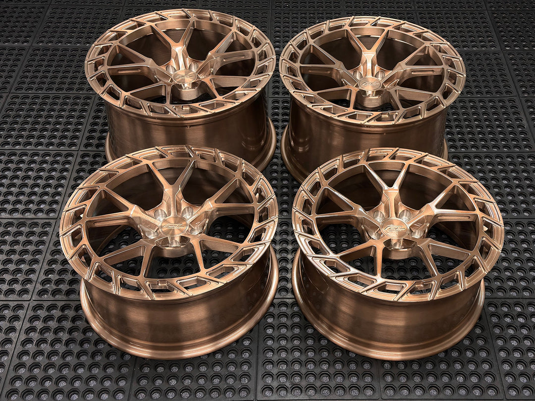 FORGEDLITE TF5 20X10 21X13 w/ MICHELIN TIRE PACKAGE CORVETTE ZR1 ZRX  - Wheel Designers